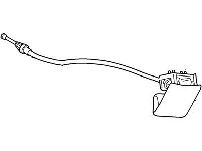 Ford 3W4Z-16916-AA Cable Assembly - Hood Control