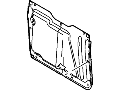 Ford 7A2Z-7840300-D Panel - Back