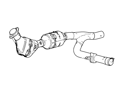 Ford 4L3Z-5E212-CE Catalytic Converter