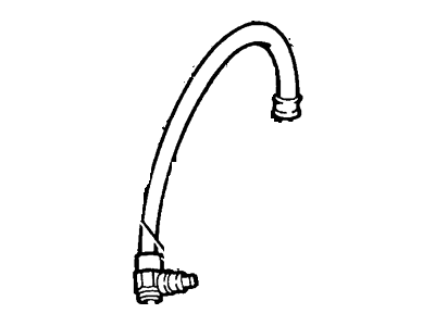 1995 Ford F-350 Power Steering Hose - F4TZ-3A713-E