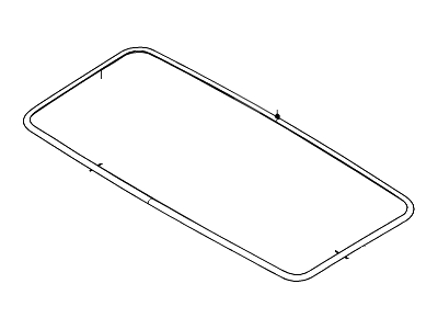 Ford 5L1Z-7851884-AA Seal - Roof Panel Opening