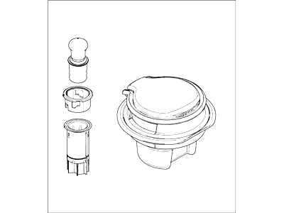 Ford Edge Ashtray - 5L8Z-7804810-BAA