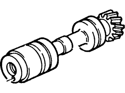 Ford E4FZ-6A739-A Shaft