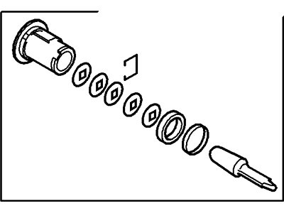 Ford 2T1Z-18168-B Lock Assembly