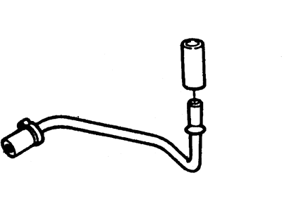 1995 Ford Thunderbird PCV Valve Hose - F4SZ6758B