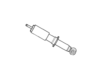 Ford 3C5Z-18125-BA Shock Absorber Assembly