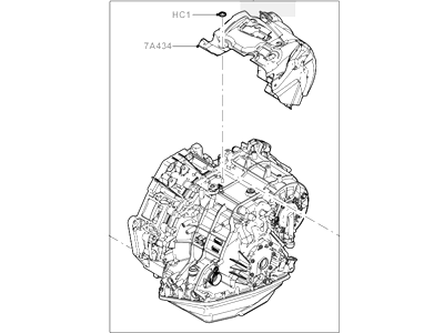 Mercury Montego Transmission Assembly - 5G1Z-7000-AE