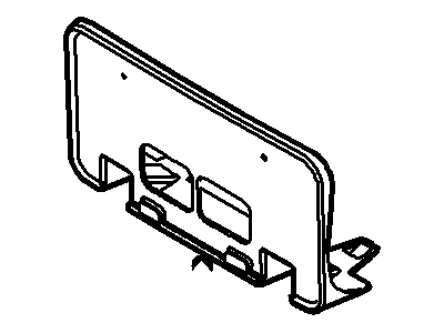 Ford 8C3Z-17A385-A Bracket - License Plate