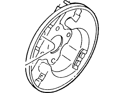 Mercury Tracer Brake Backing Plate - F8CZ-2211-AA