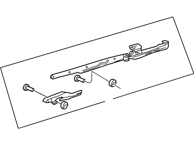 Ford XL2Z-78500A65-AA Guide - Sliding Roof