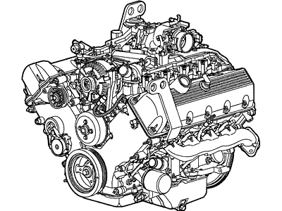 Ford 2L2Z-6007-LA Engine Assembly