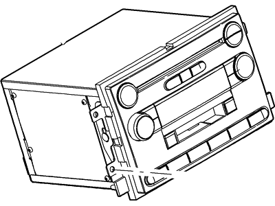 Ford 6L3Z-18806-BA Receiver Assembly - Radio