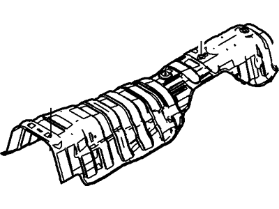 Ford 9E5Z-5411165-A Insulator - Tunnel