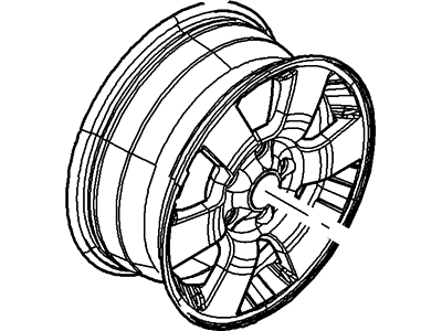 Ford 8L8Z-1007-D Wheel Assembly