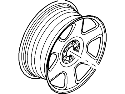 Ford 8L8Z-1015-A Wheel Assembly