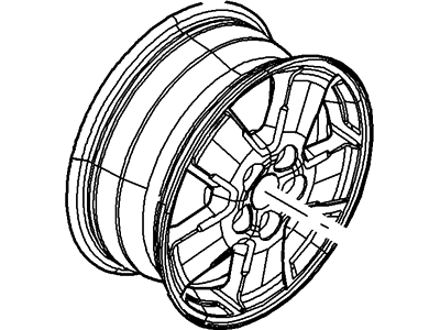 Ford Escape Spare Wheel - 8L8Z-1007-F