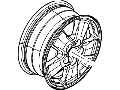 Ford 8L8Z-1007-G Wheel Assembly