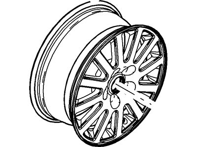 Mercury Mariner Spare Wheel - 8E6Z-1007-G