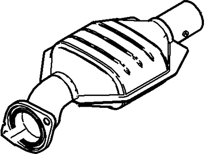 Ford Five Hundred Catalytic Converter - 6F9Z-5E212-A