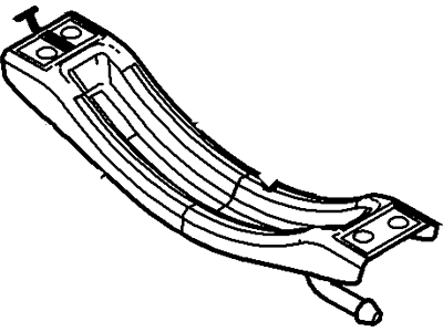 Ford Five Hundred Muffler Hanger Straps - 5F9Z-5A204-A