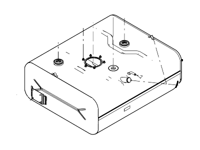 Ford 6C2Z-9002-BB Fuel Tank Assembly