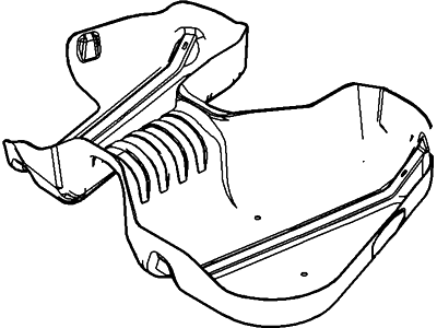 Ford DG1Z-9A031-A Heat Shield