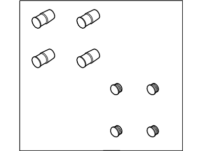 Ford 5U2Z-2321-D Kit - Brake Pad Attachment