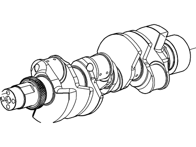 Ford F-450 Super Duty Crankshaft - BC3Z-6303-A