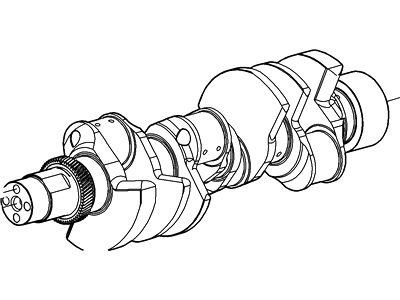 2012 Ford F-450 Super Duty Crankshaft - BC3Z-6303-A