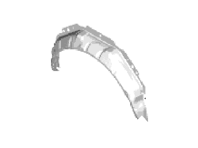 Ford BK3Z-6127886-D Wheelhouse Assembly