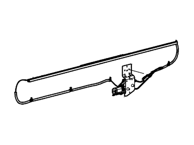 Ford YC3Z-1523395-AA Motor Assembly - Window Operating