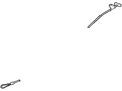 Mercury Capri Hood Cable - EOTZ-16916-A