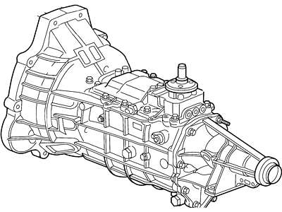 Ford 1L5Z-7003-CB Transmission Assembly