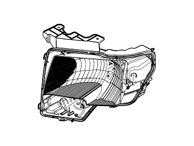 Ford 9L3Z-13008-E Headlamp Assembly