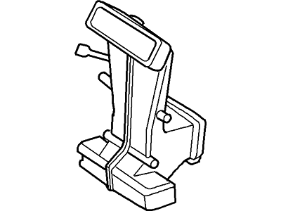 Ford 1L2Z-19A618-AB Duct Assembly - Foot Room Air