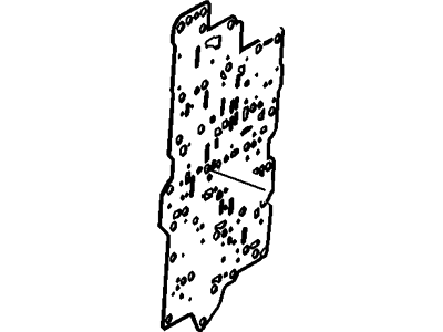 Ford BT4Z-7Z490-B Plate And Gasket Assembly