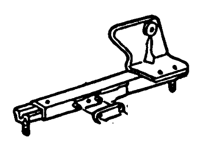 F68Z1661704AA Ford Track Assembly Seat Illustration 1 of 1