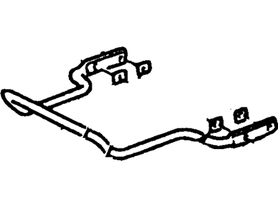 F58Z-1661753-C Ford Handle Illustration 1 of 1