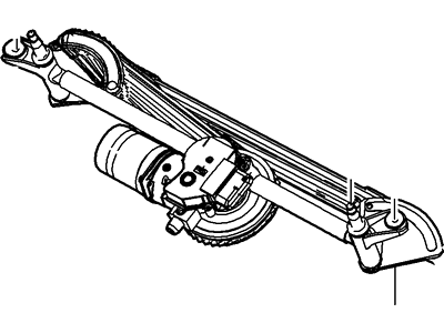 Ford 8T4Z-17508-A Motor Assembly - Wiper