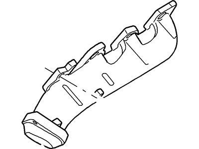 2003 Lincoln Navigator Exhaust Manifold - 2L7Z-9430-AA
