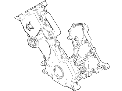 2008 Ford Mustang Timing Cover - 7R3Z-6019-AA