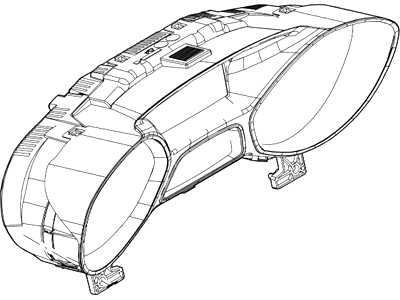 Ford CM5Z-10849-CTA Instrument Cluster