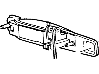 Ford 3W1Z-5422405-AAL Handle Assy - Door - Outer