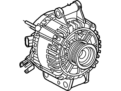 Ford 6S4Z-10346-AA Alternator Assembly