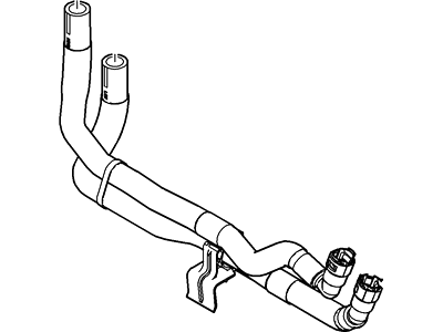 2019 Ford Police Interceptor Utility Oil Cooler Hose - EB5Z-6A715-A