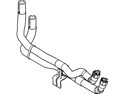 2019 Ford Explorer Oil Cooler Hose - EB5Z-6A715-A