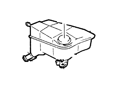 1995 Mercury Mystique Coolant Reservoir - F5RZ-8A080-B