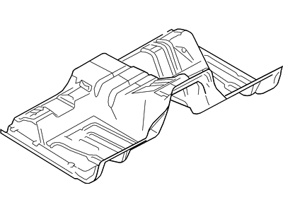 Ford 2L1Z-7811135-BA Pan Assembly - Floor