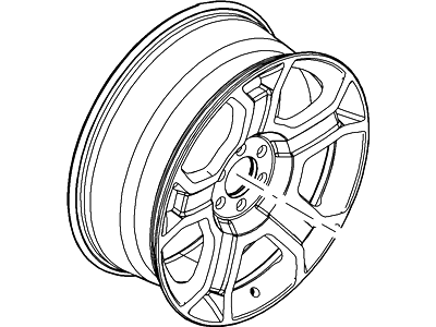 Ford BL3Z-1007-B Wheel Assembly