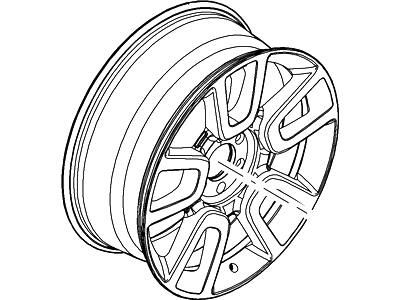 Ford BL3Z-1007-A Wheel Assembly